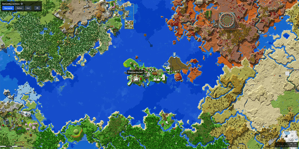 Map viewer loading screen